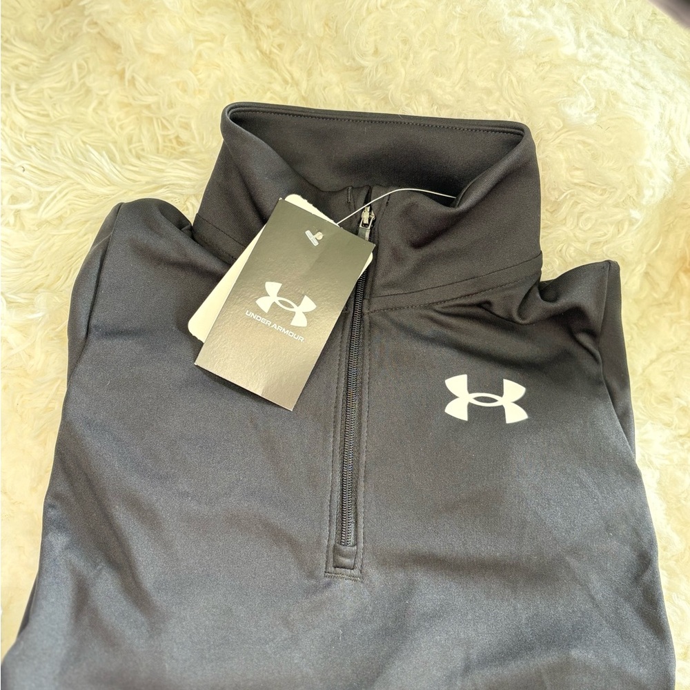 Under Armour Black Quarter-Zip Pullover